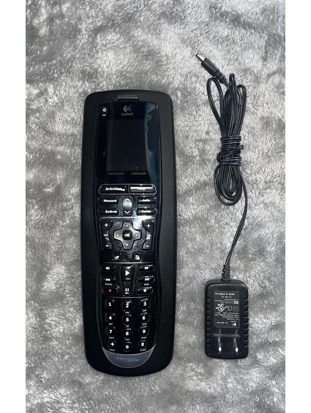 2 Logitech Harmony One Universal Remote Control w/ Charging Dock & Power Adapter